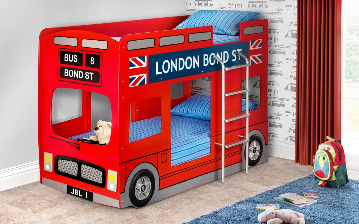 London Bus Bunk Bed - Kids Novelty Bed ModelBedroom