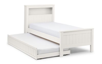 Maine Bookcase Bed Surf White - Teenage Single Bed ModelBedroom