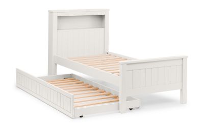 Maine Bookcase Bed Surf White - Teenage Single Bed ModelBedroom