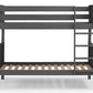 Maine Bunk Bed Anthracite ModelBedroom