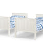 Maine Bunk Bed Surf White ModelBedroom